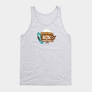 Banana Pancake Surfer Tank Top